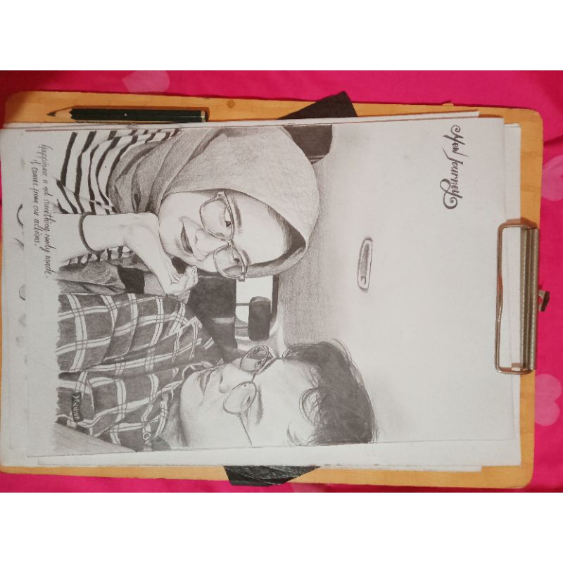 sketsa wajah