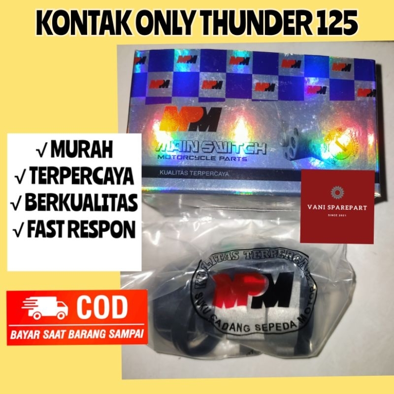 KUNCI KONTAK ONLY THUNDER 125