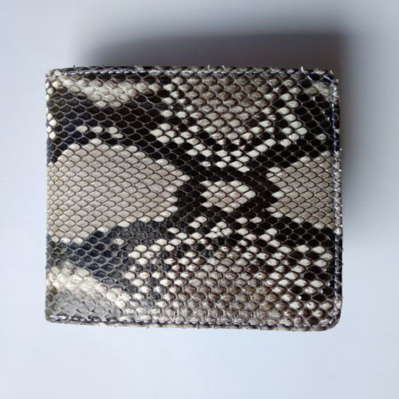 dompet pria model lipat dompet kulit asli mutif ular