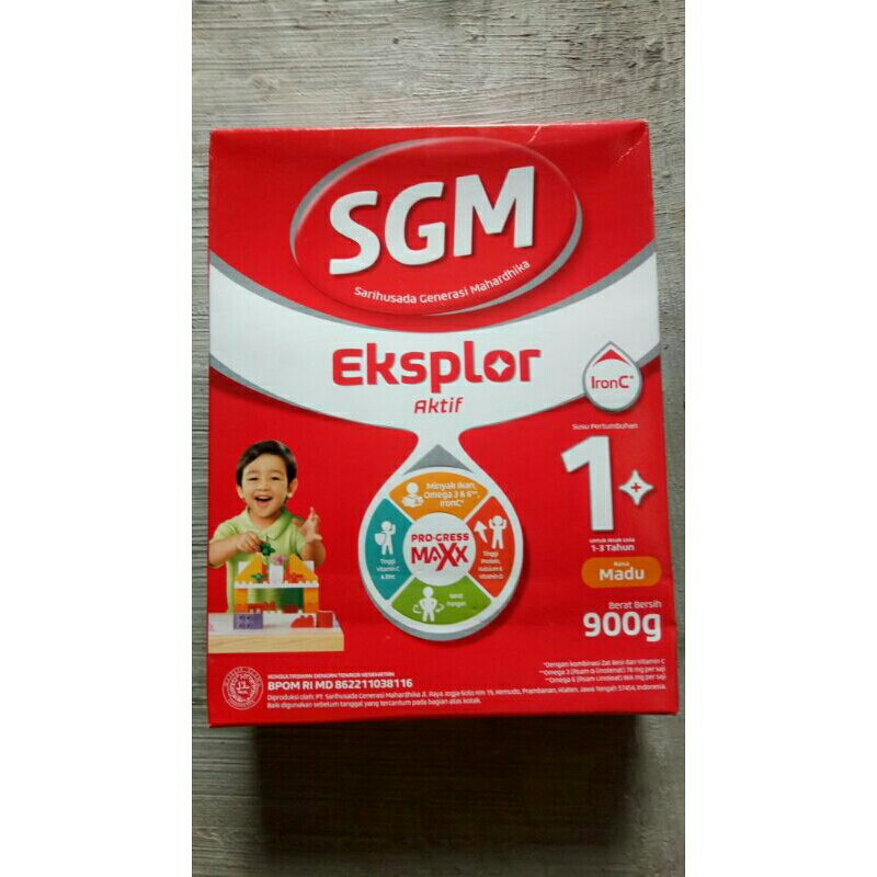 Sgm 1+ Madu 900gram