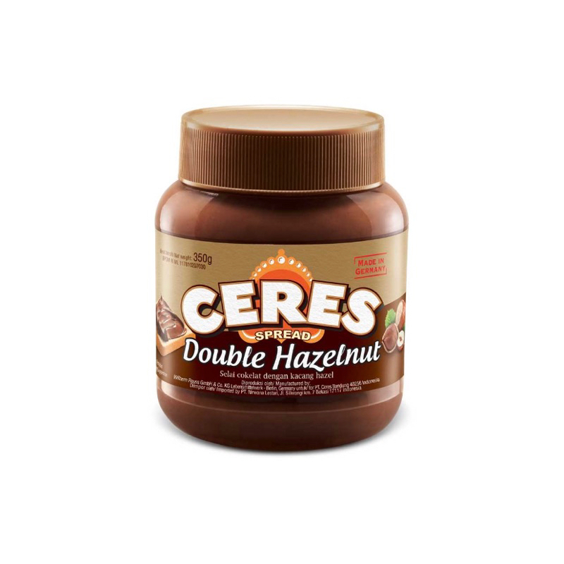 Ceres Spread Selai Choco Double Hazelnut 350