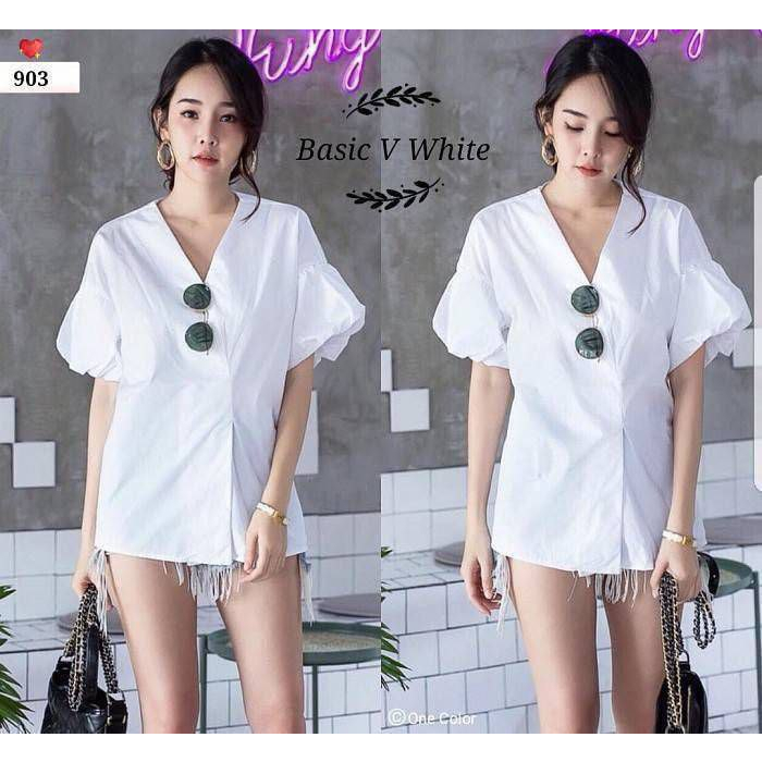 BOO - 903 Basic V white