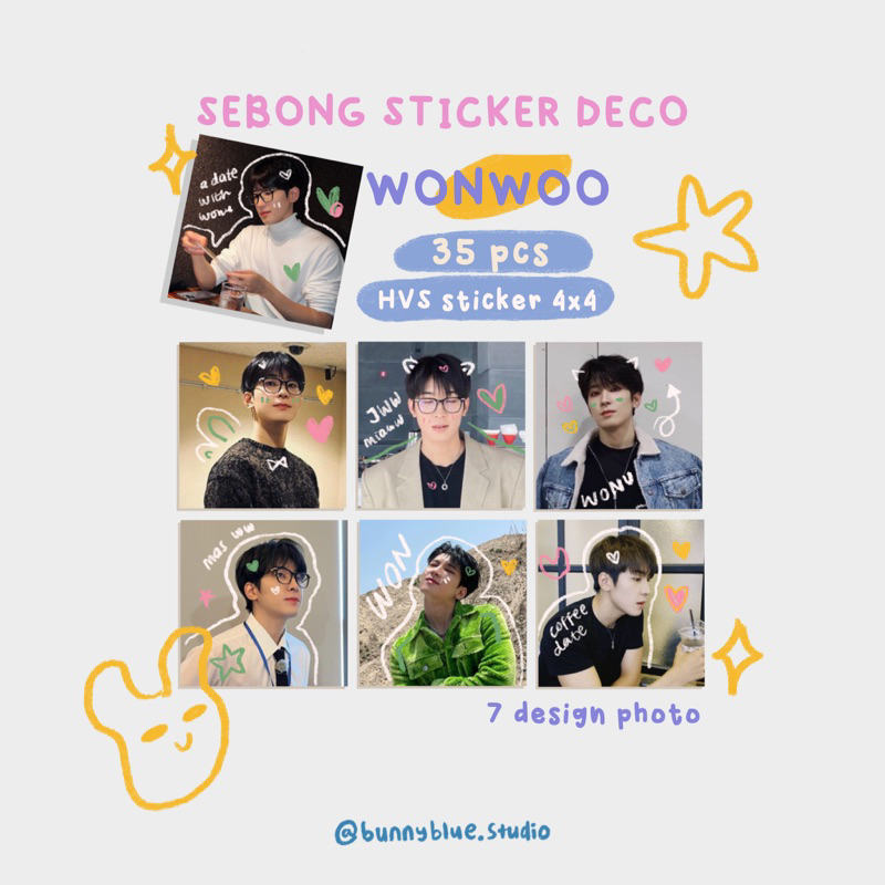 Sebongie Sticker Deco 35pcs