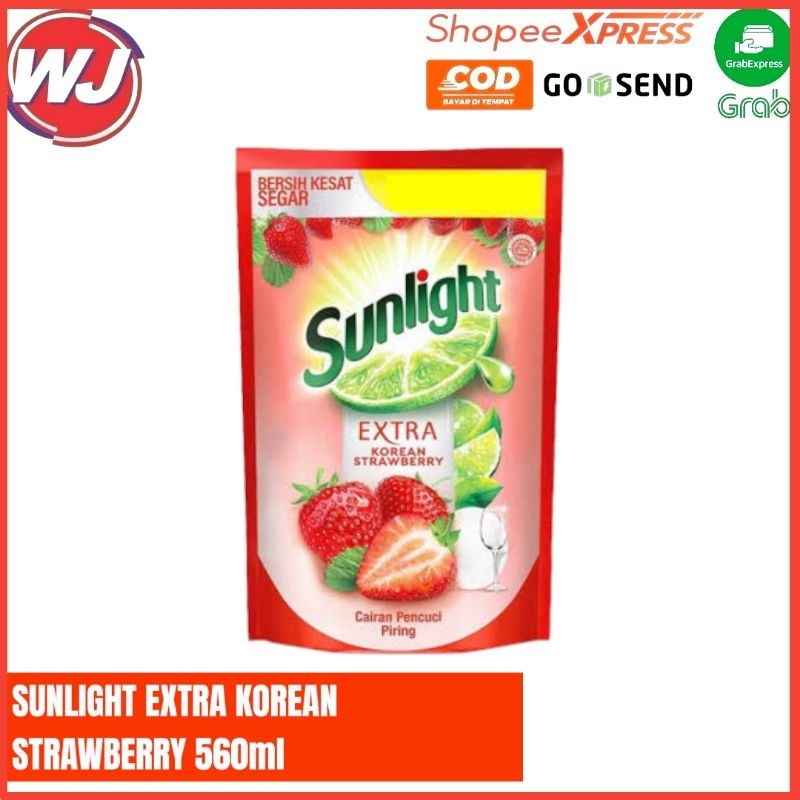 SUNLIGHT EXTRA KOREAN STRAWBERRY 560ml