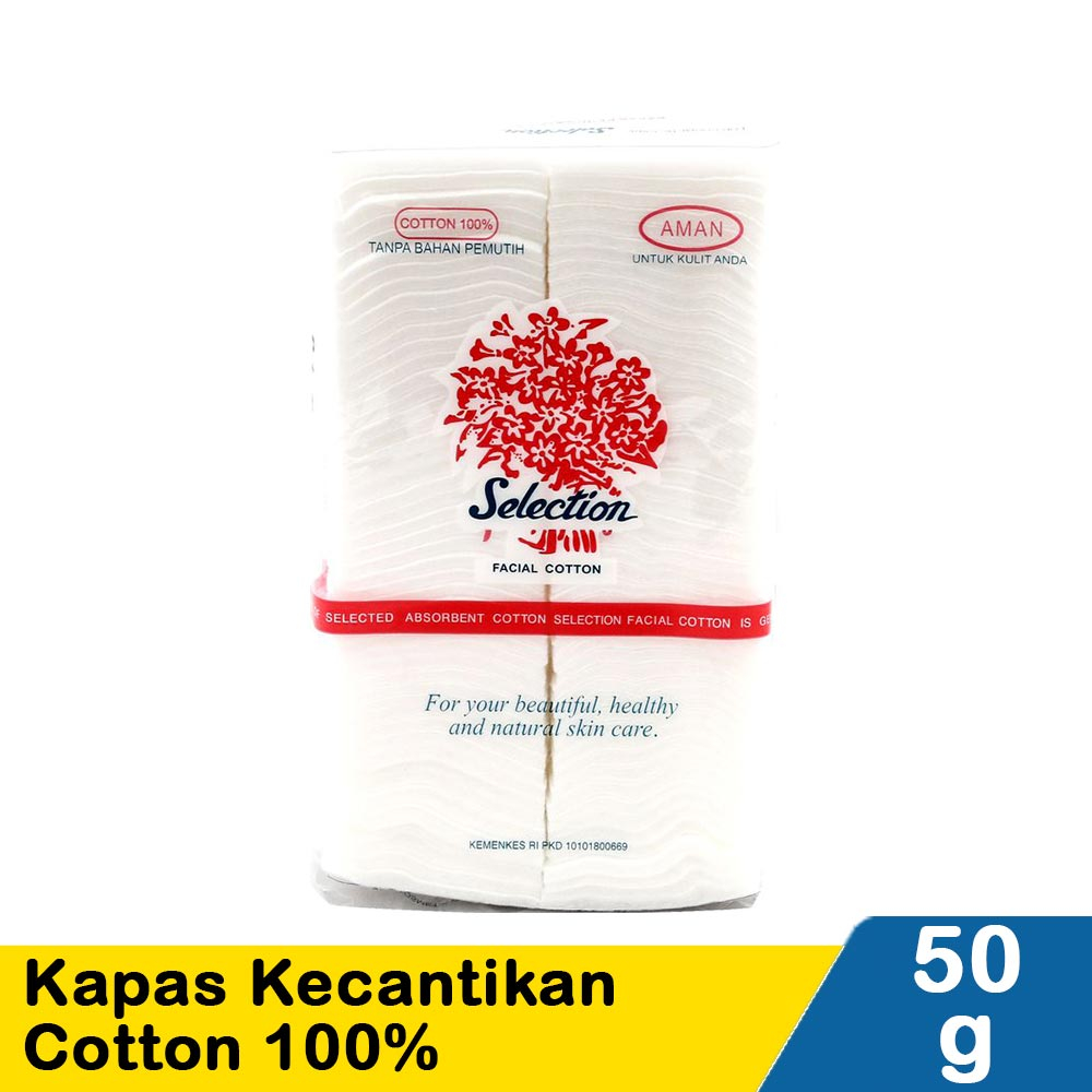 Selection Kapas Kecantikan 50G
