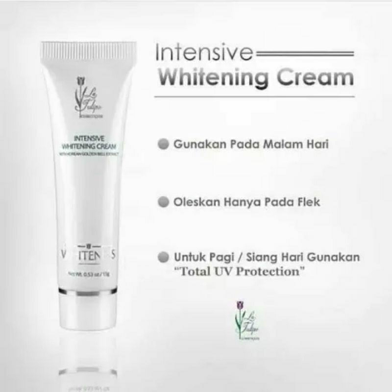 LA TULIPE INTENSIVE WHITENING CREAM