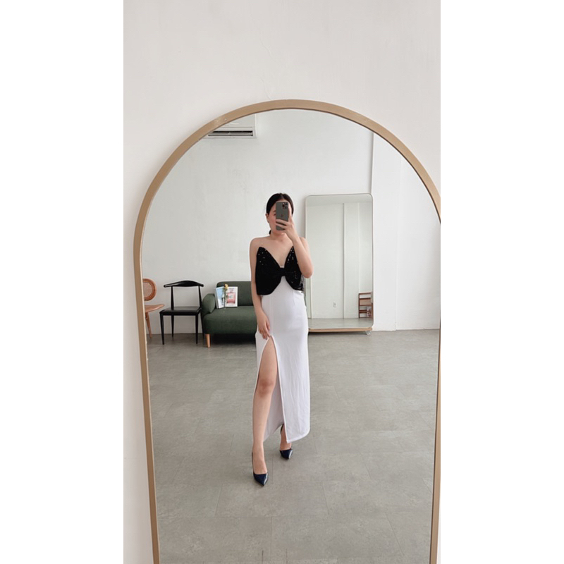 BOW DRESS SWAROVSKI