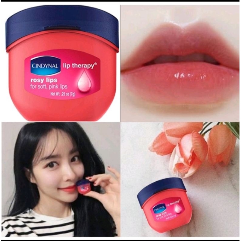 (BISA COD)Vaseline lip therapy rose