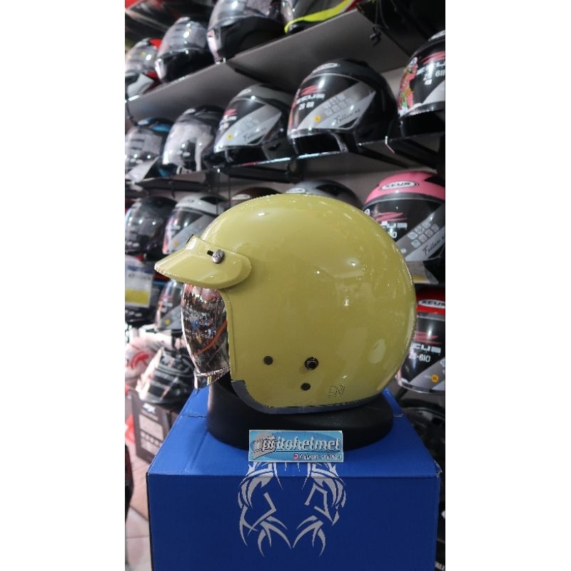 Helm Injak 06 Solid Yellow