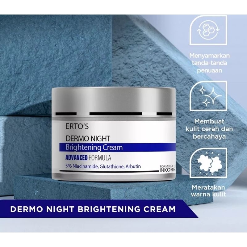 Dermo night cream ertos