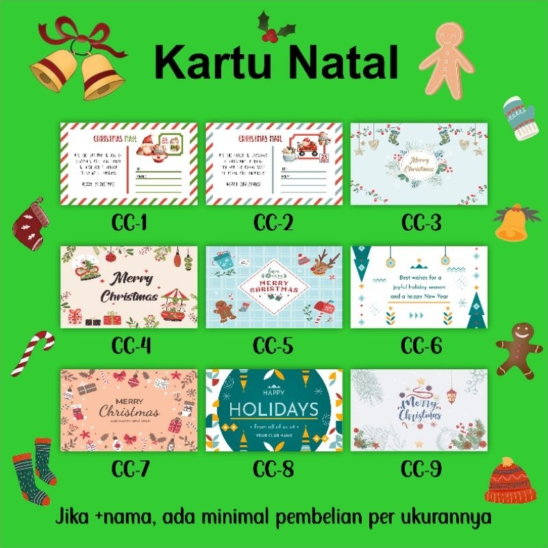 Kartu Ucapan Natal