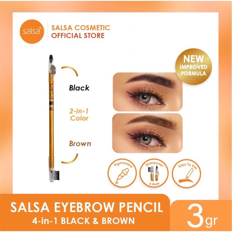 Salsa Eyebrow Pencil 4in1