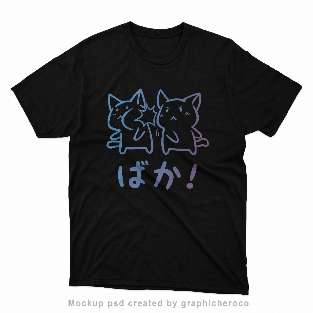 KAOS ANIME BAKA REGULAR KATUN