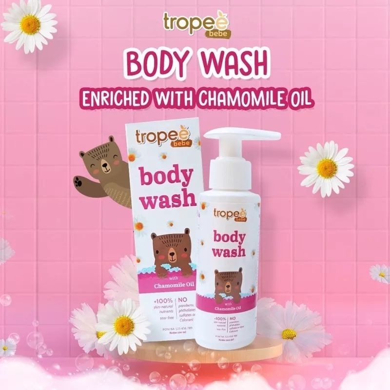 Tropee Bebe Body Wash 100ml