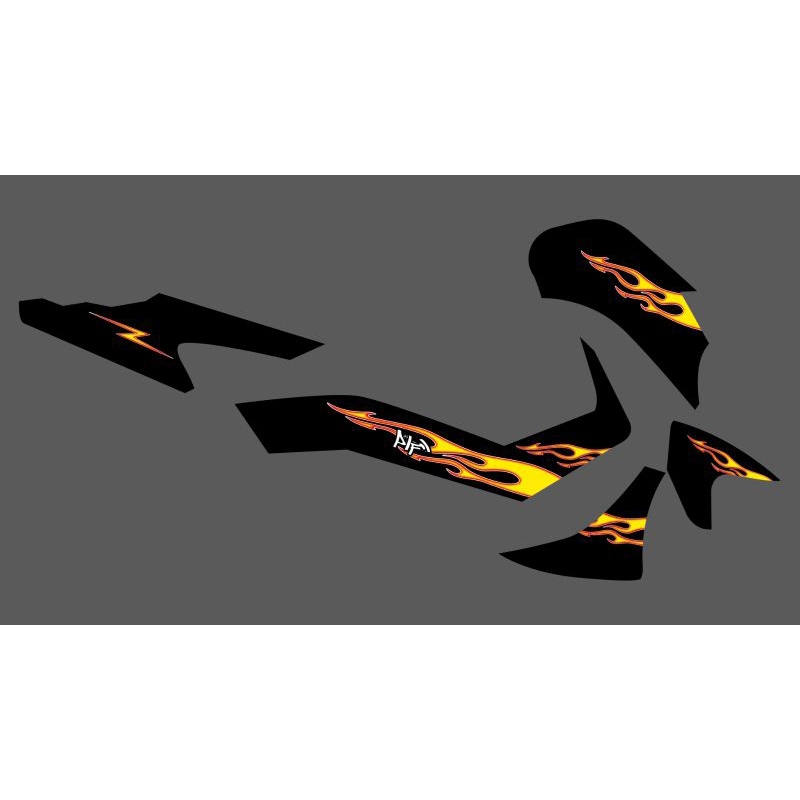 STIKER STRIPING TRANSPARAN NMAX NEW NMAX OLD API CUSTOM API RAZOR
