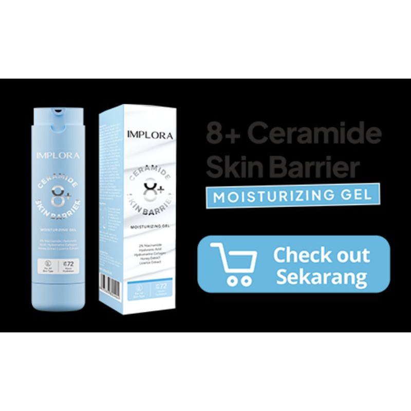 IMPLORA 8+ Ceramide Skin Barrier Moisturizing Gel