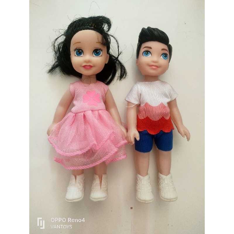 Mainan Boneka Mini isi 2 pcs