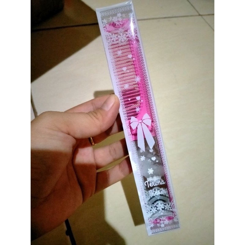 sovenir sisir kaca lipat