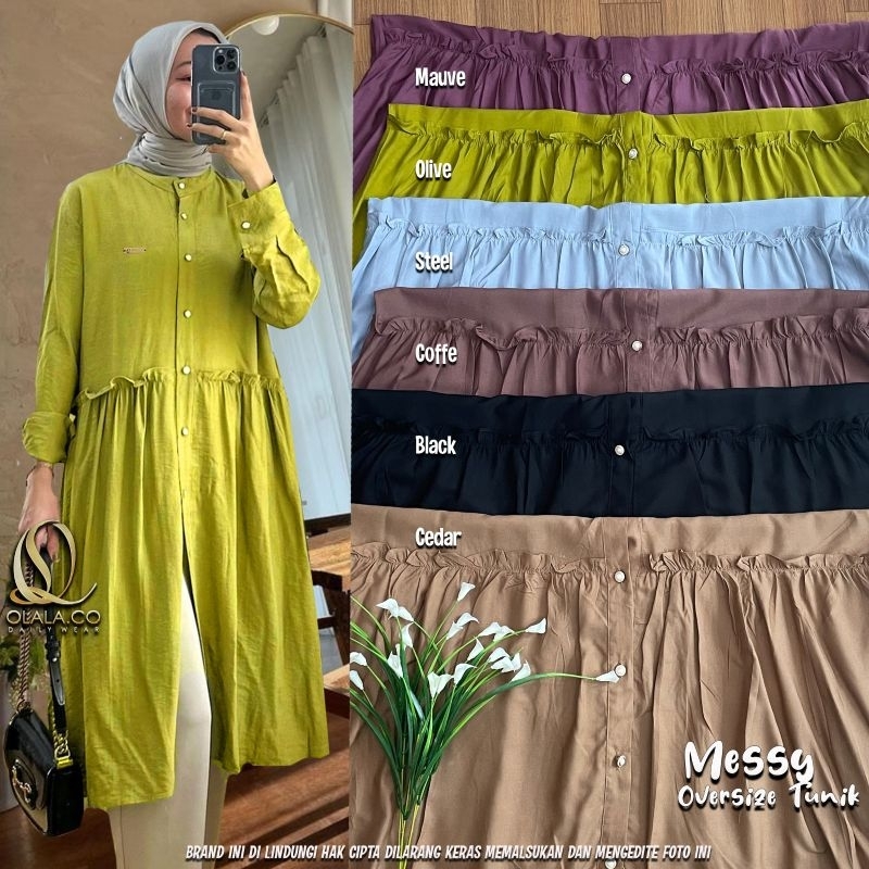 Messy oversize tunik