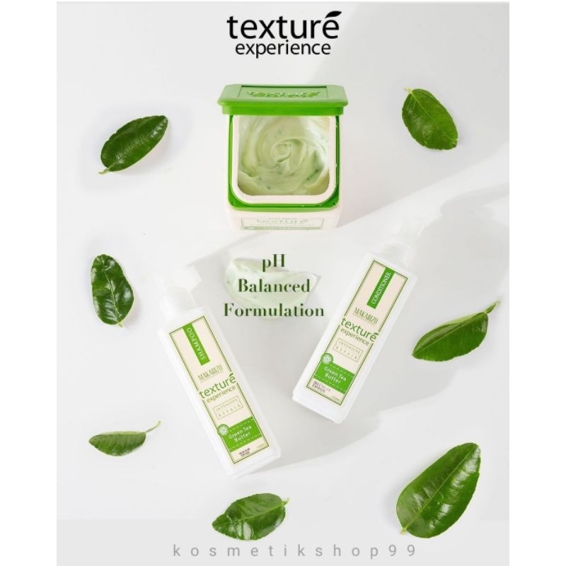Makarizo Texture Experience GREENTEA Shampoo / Conditoner / Creambath