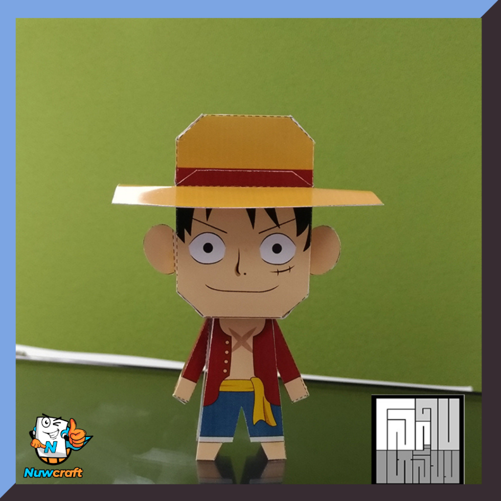Nuwcraft Luffy papercraft
