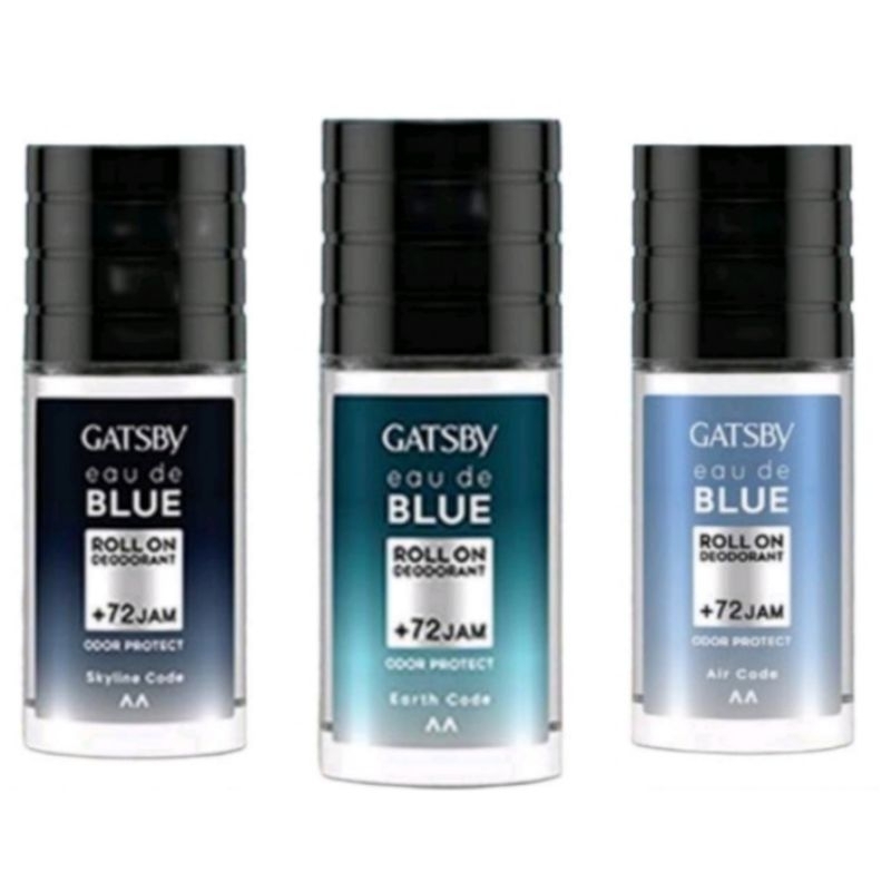 Gatsby Eau De Blue Roll On Deodorant