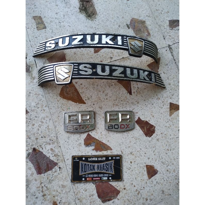 emblem suzuki fr 80 dx