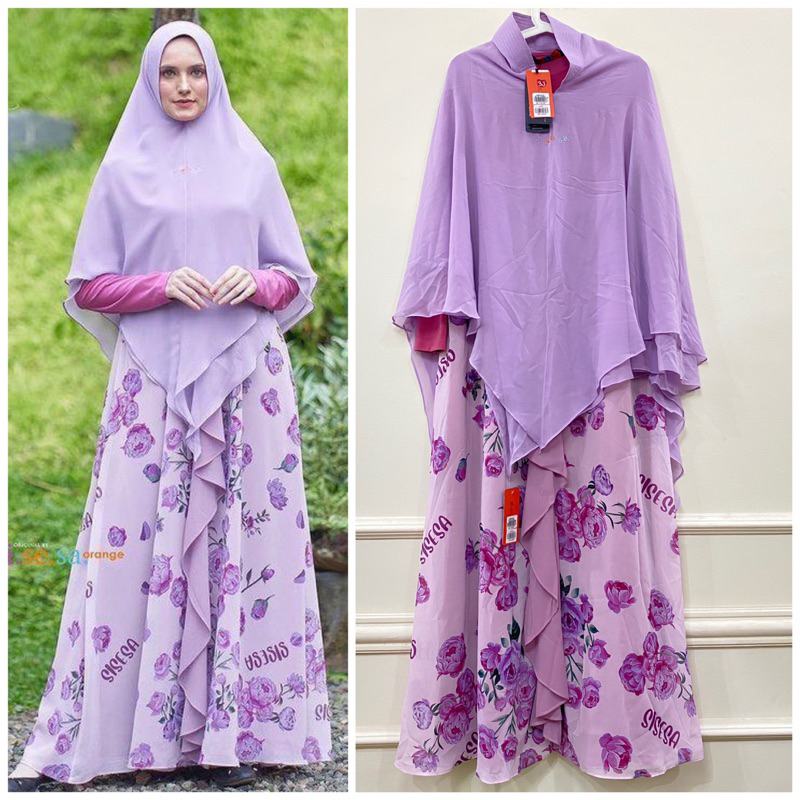 Set sisesa Basirah Misty Pink