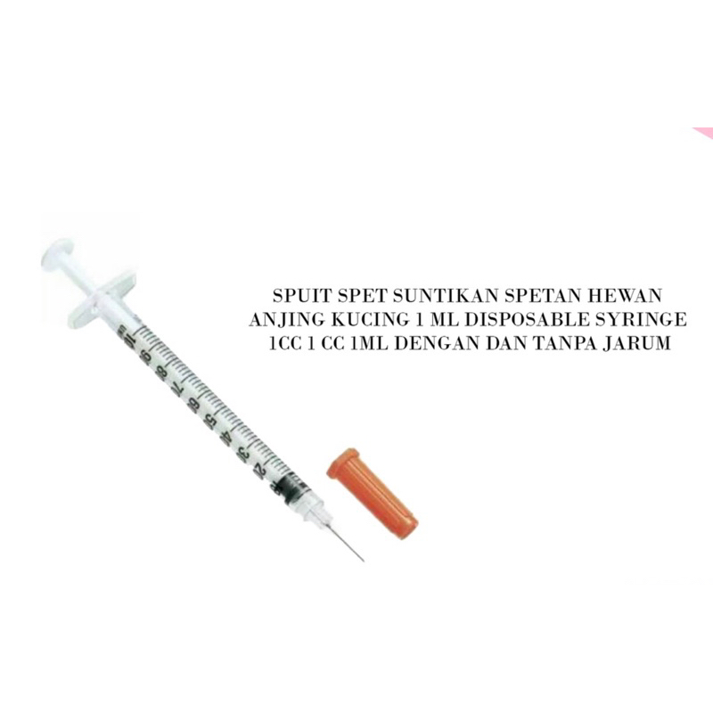SUNTIKAN 1ml DAN 3ml