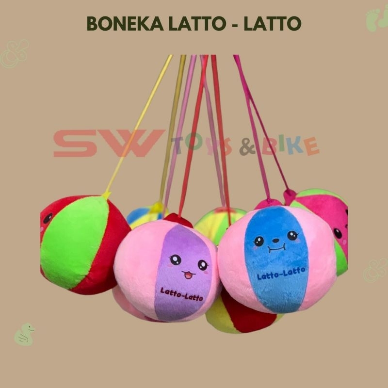 MAINAN ANAK BONEKA LATTO - LATTO