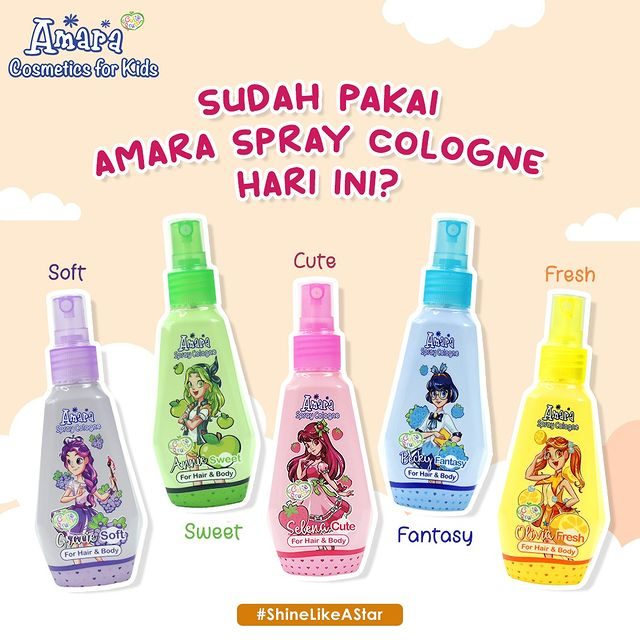 AMARA Spray Cologne (Parfum) - 100 ml