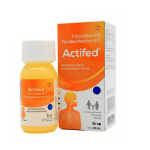 Actifed Sirup 60 ml (Kuning)