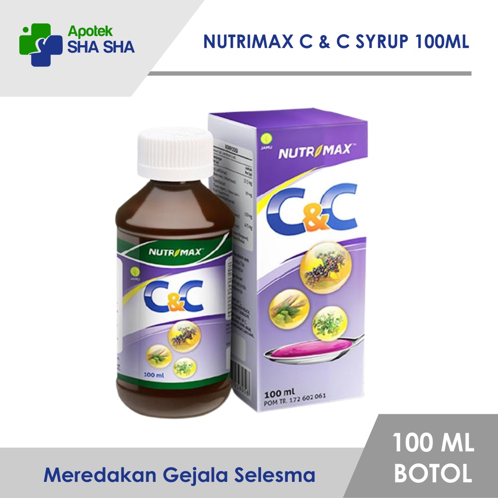 NUTRIMAX C & C SYRUP 100ML
