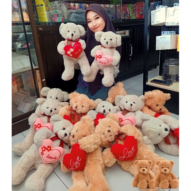 boneka beruang lucu