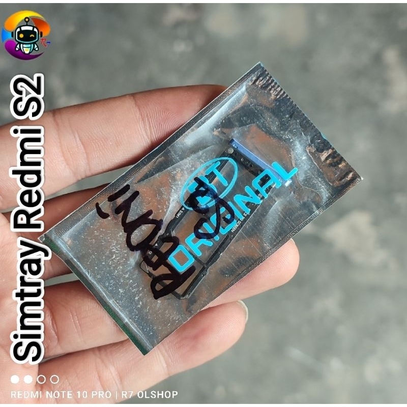 Simtray Xiaomi Redmi S2 Sim Tray Ori
