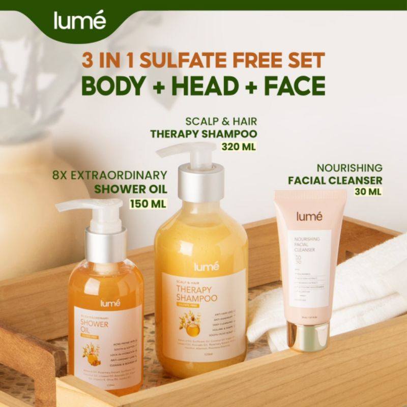 3 in 1 sulfate free set