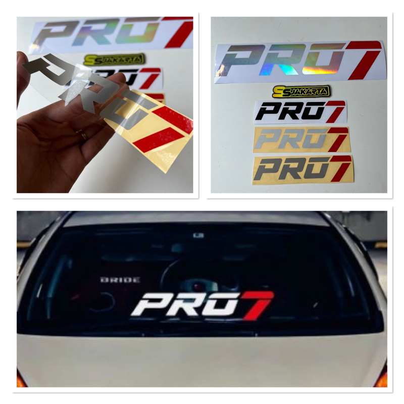 STIKER STICKER PRO7 CUTTING