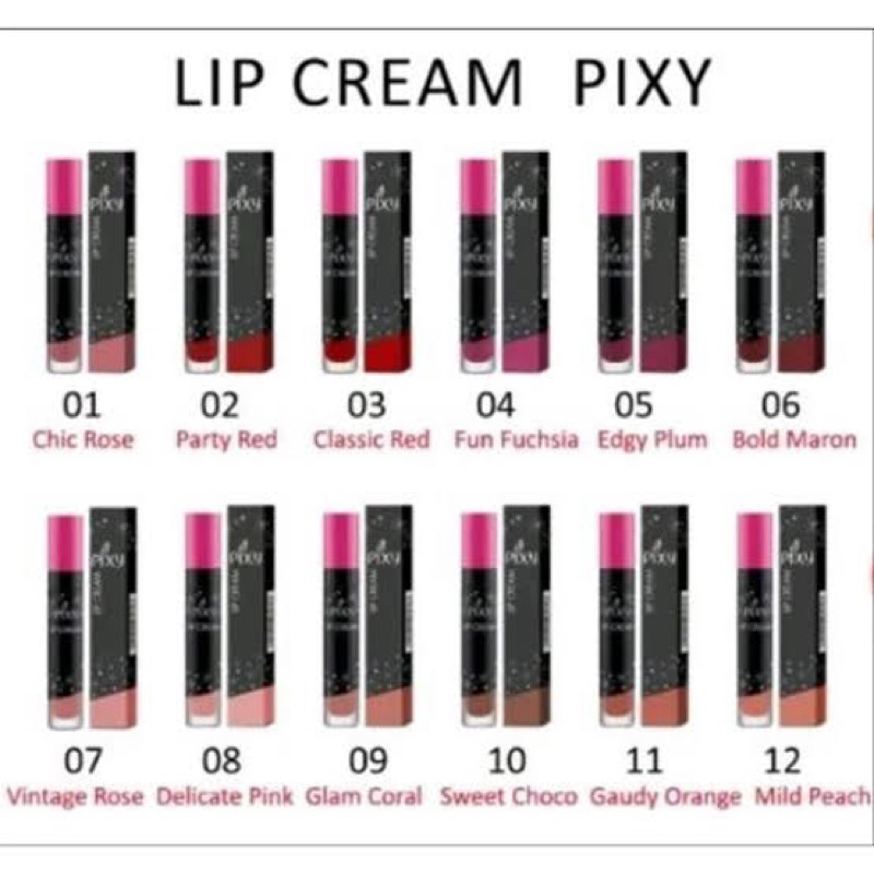 Pixy Lip Cream Matte
