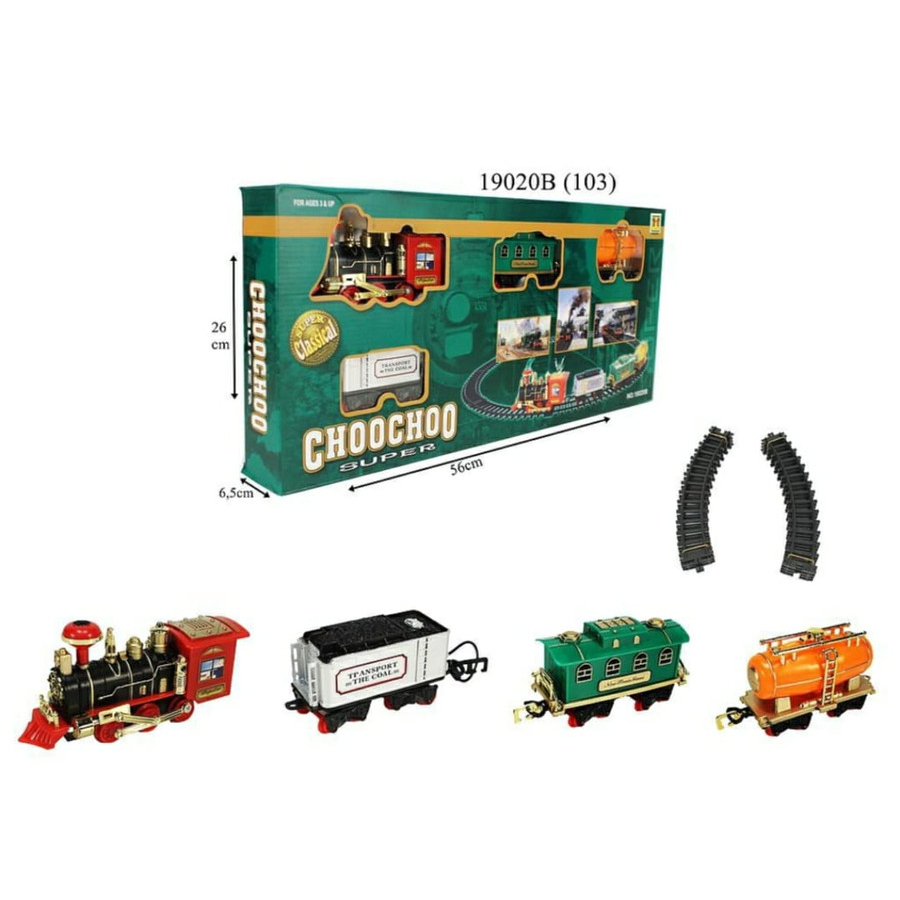 Mainan Rel Kereta Api CHOO CHOO TRAIN 19020B