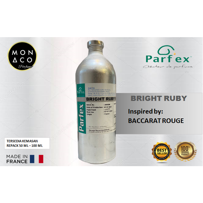 BRIGHT RUBY INSPIRED BARKKARAT  BY PARFEX - ASLI 100%