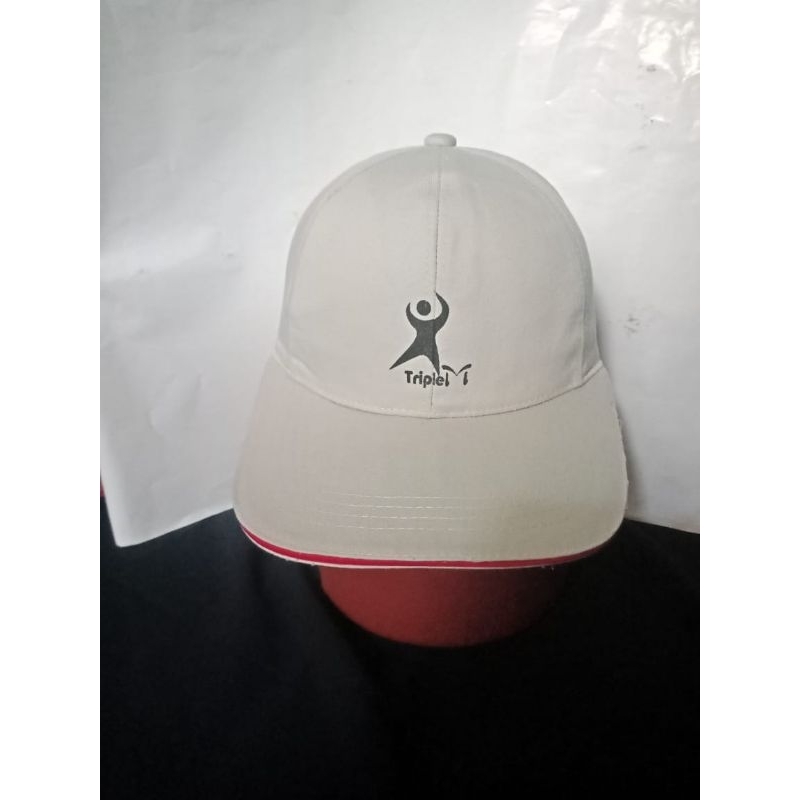 Topi HS warna krem second