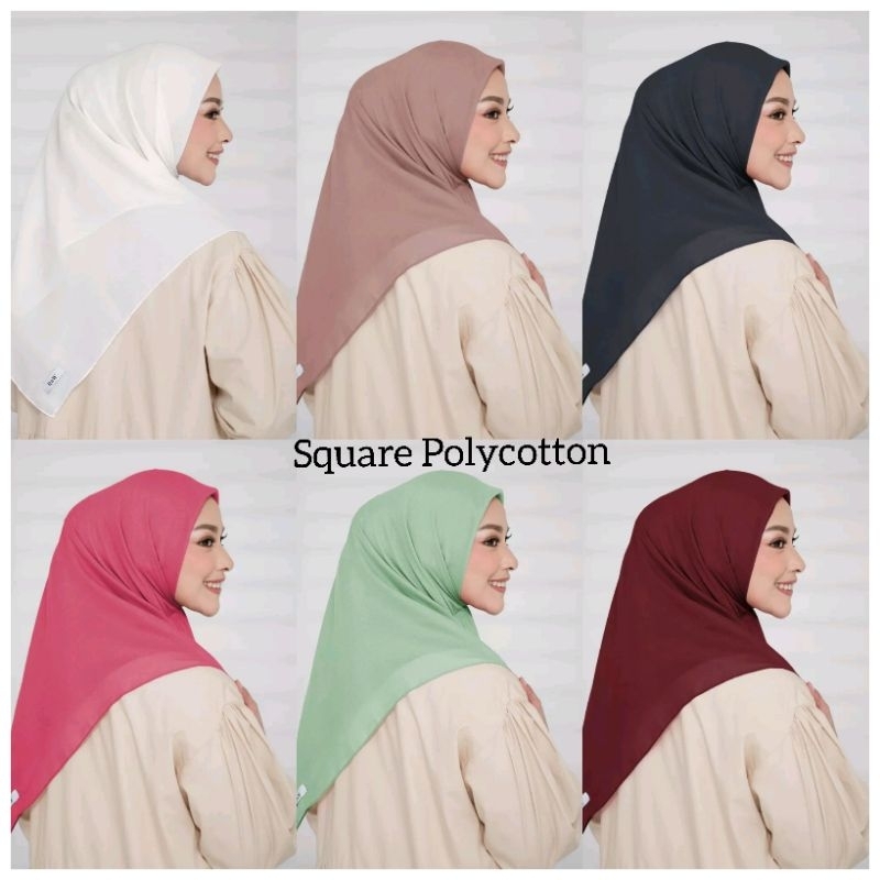 Hijab Square Polycotton (Bella Square)
