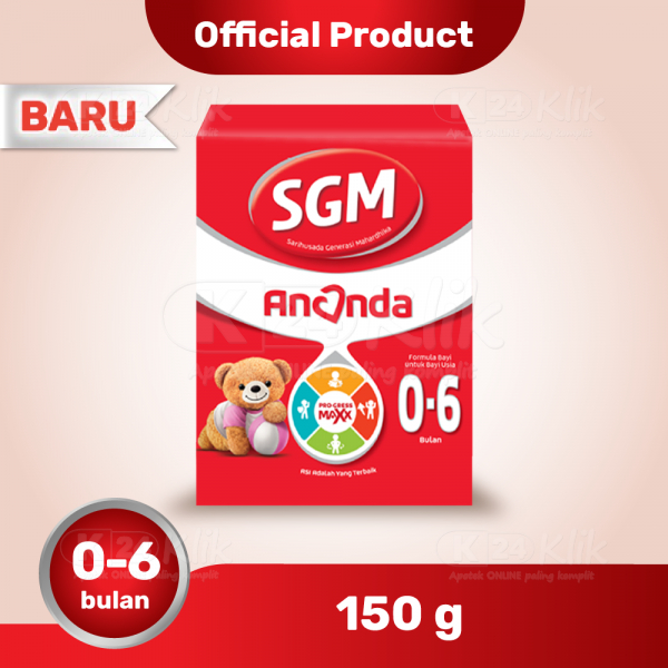SGM ANANDA 0-6 BULAN 150Gr