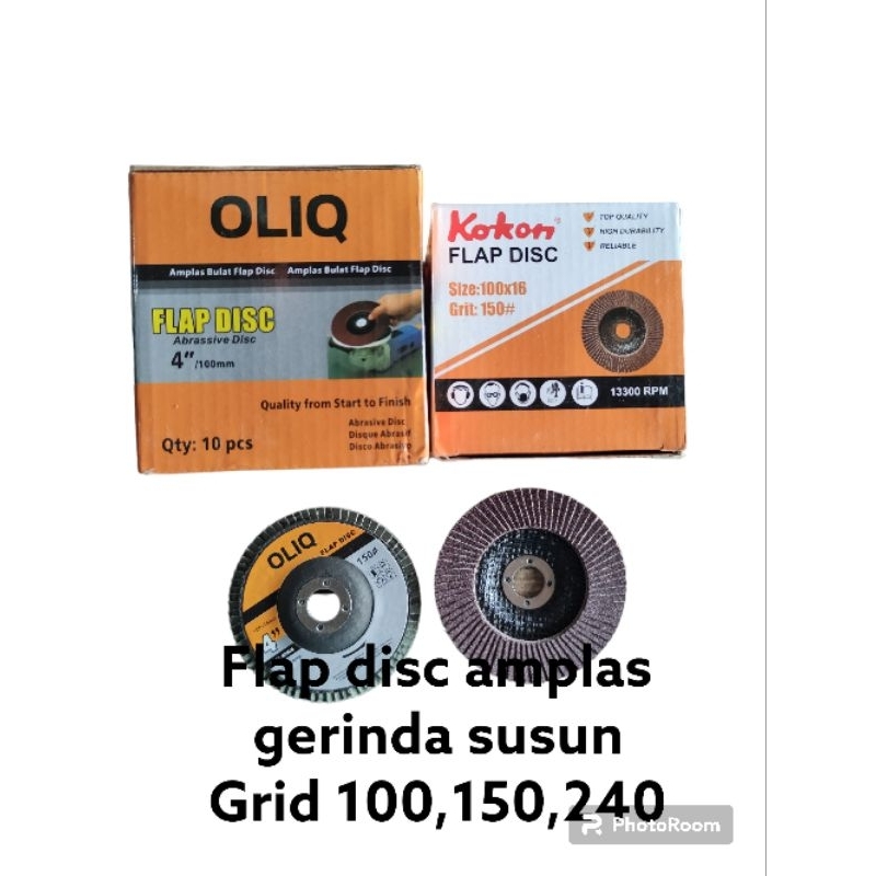 FLAP DISC/AMPLAS GERINDA SUSUN 4"