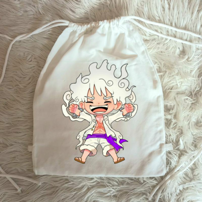 TAS SERUT/STRING BAG - ONE PIECE #D.Luffy#