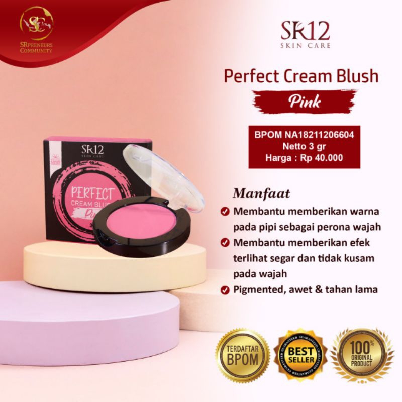 Perfect Cream Blush SR12