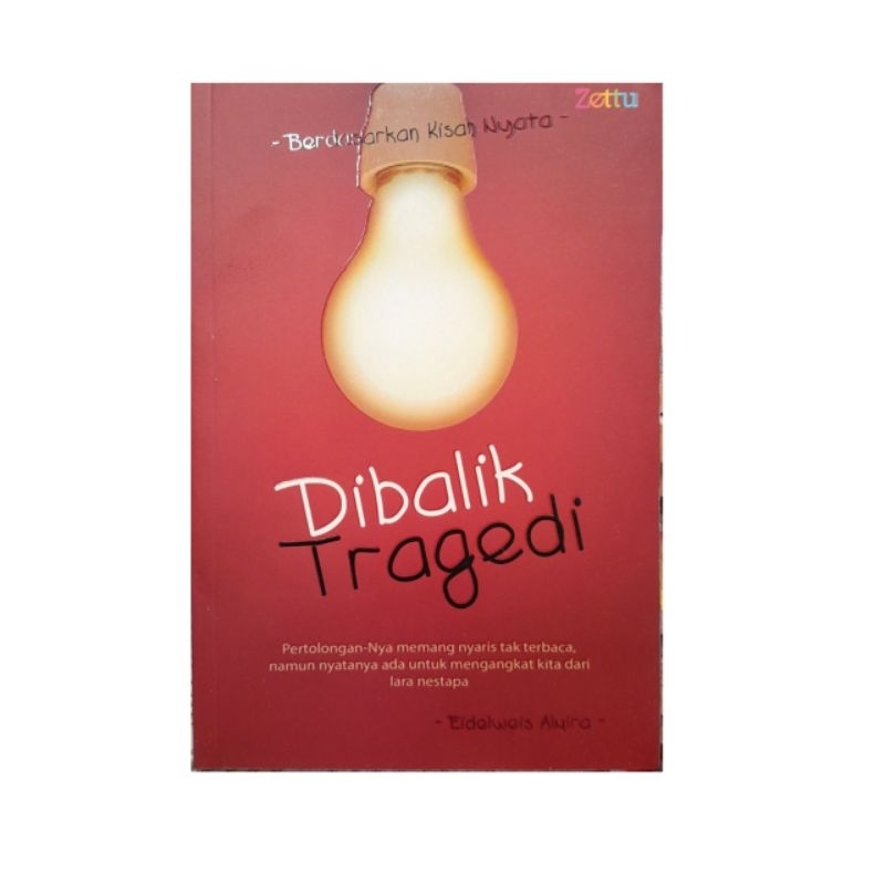 Buku Novel Dibalik Tragedi