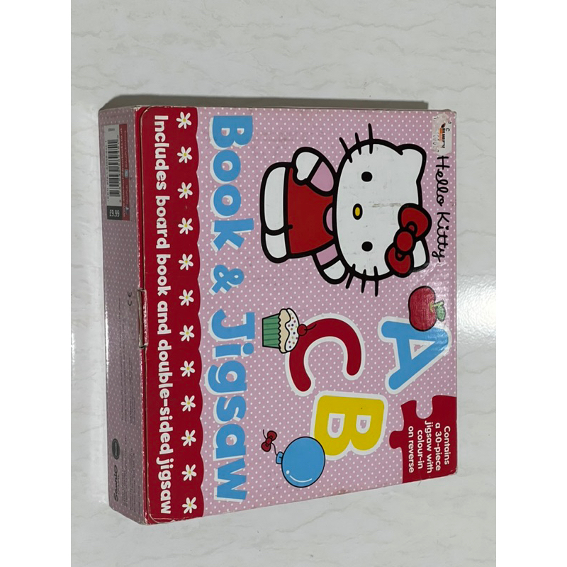 hello kitty book n jigsaw abc