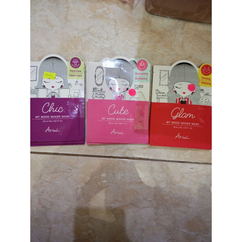 SHEET MASKER 3PCS
