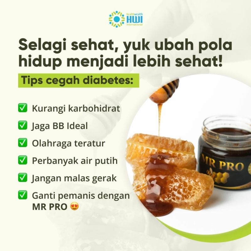 MR PRO madu kesehatan enak